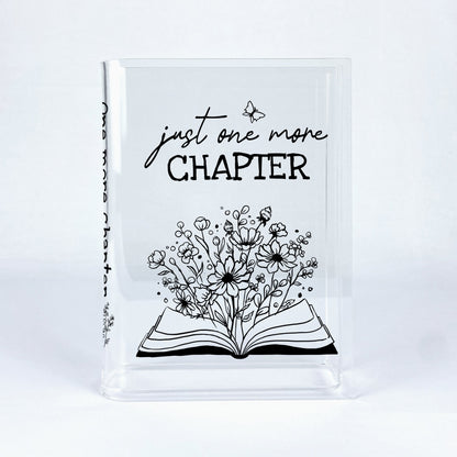 NORDORA Just One More Chapter Acrylic Book Vase