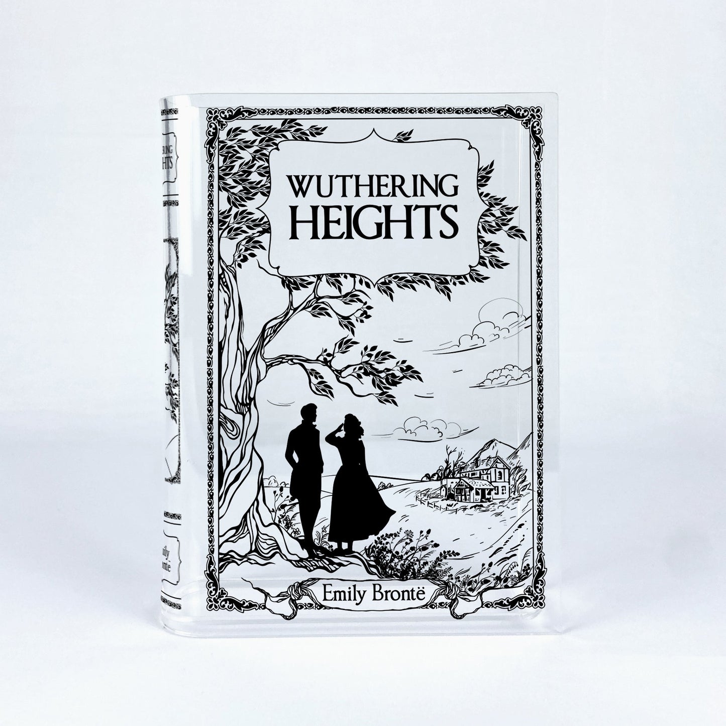NORDORA Wuthering Heights Acrylic Book Vase