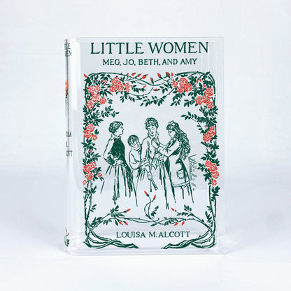 NORDORA Little Women Acrylic Book Vase