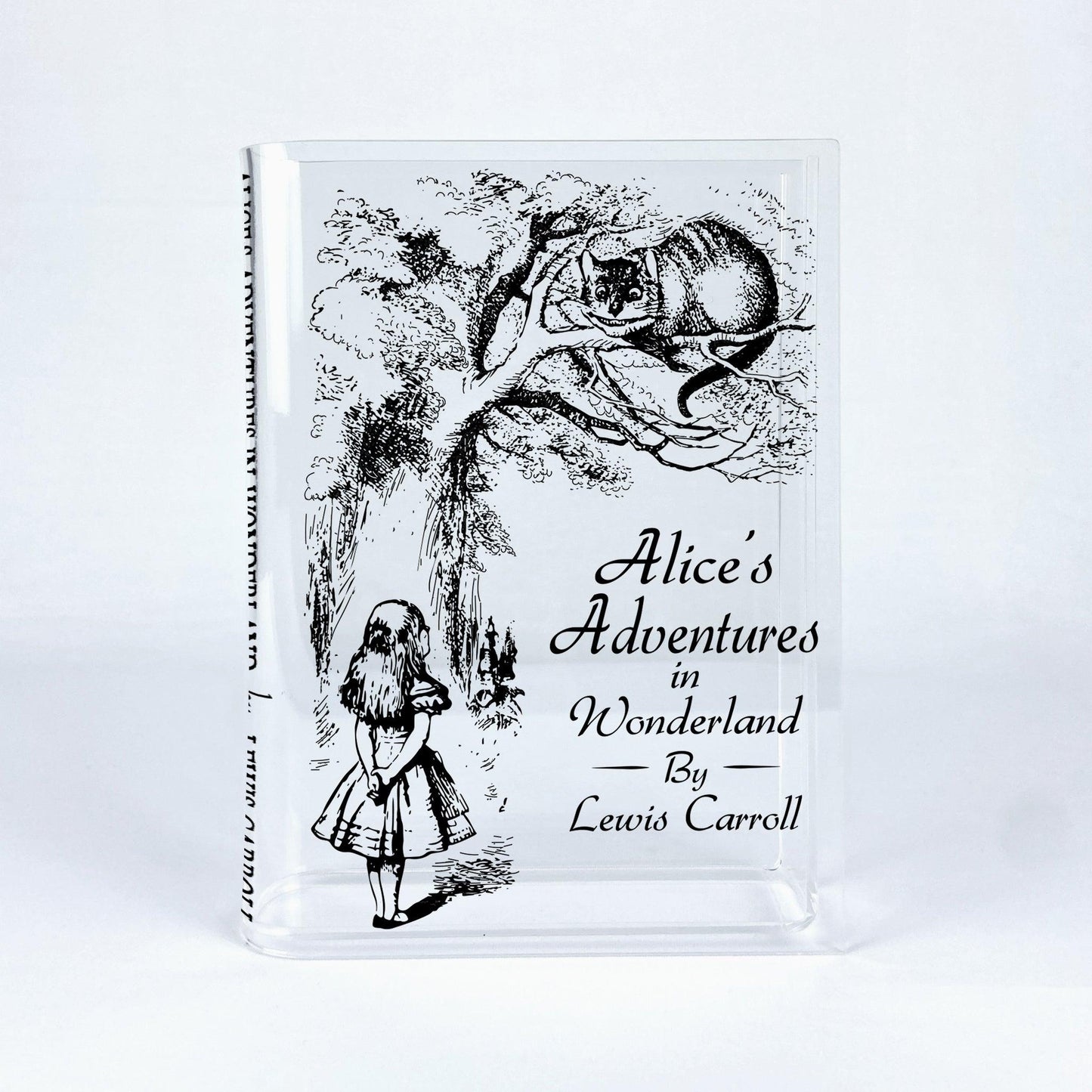 NORDORA Alice's Adventures in Wonderland Acrylic Book Vase