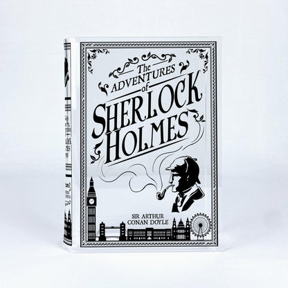 NORDORA The Adventures of Sherlock Holmes Acrylic Book Vase