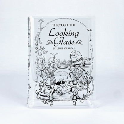 NORDORA Through the Looking-Glass Acrylic Book Vase