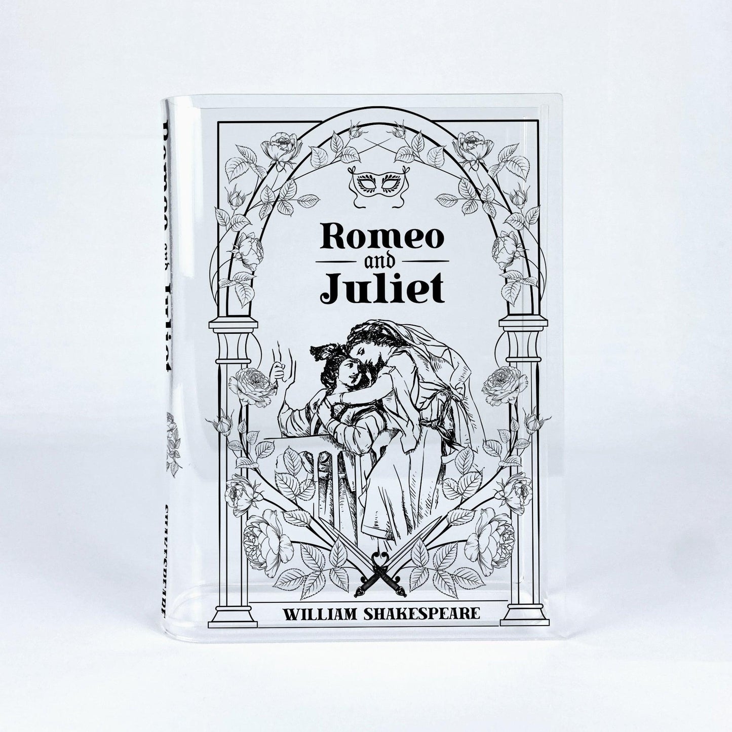 NORDORA Romeo and Juliet Acrylic Book Vase