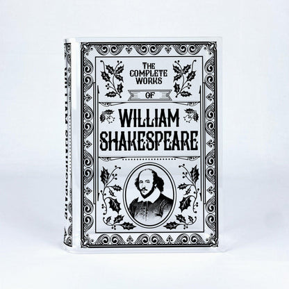NORDORA The Complete Works of William Shakespeare Acrylic Book Vase