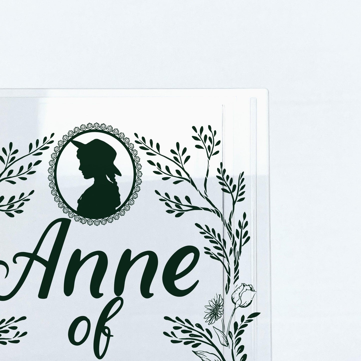 NORDORA Anne of Green Gables Acrylic Book Vase