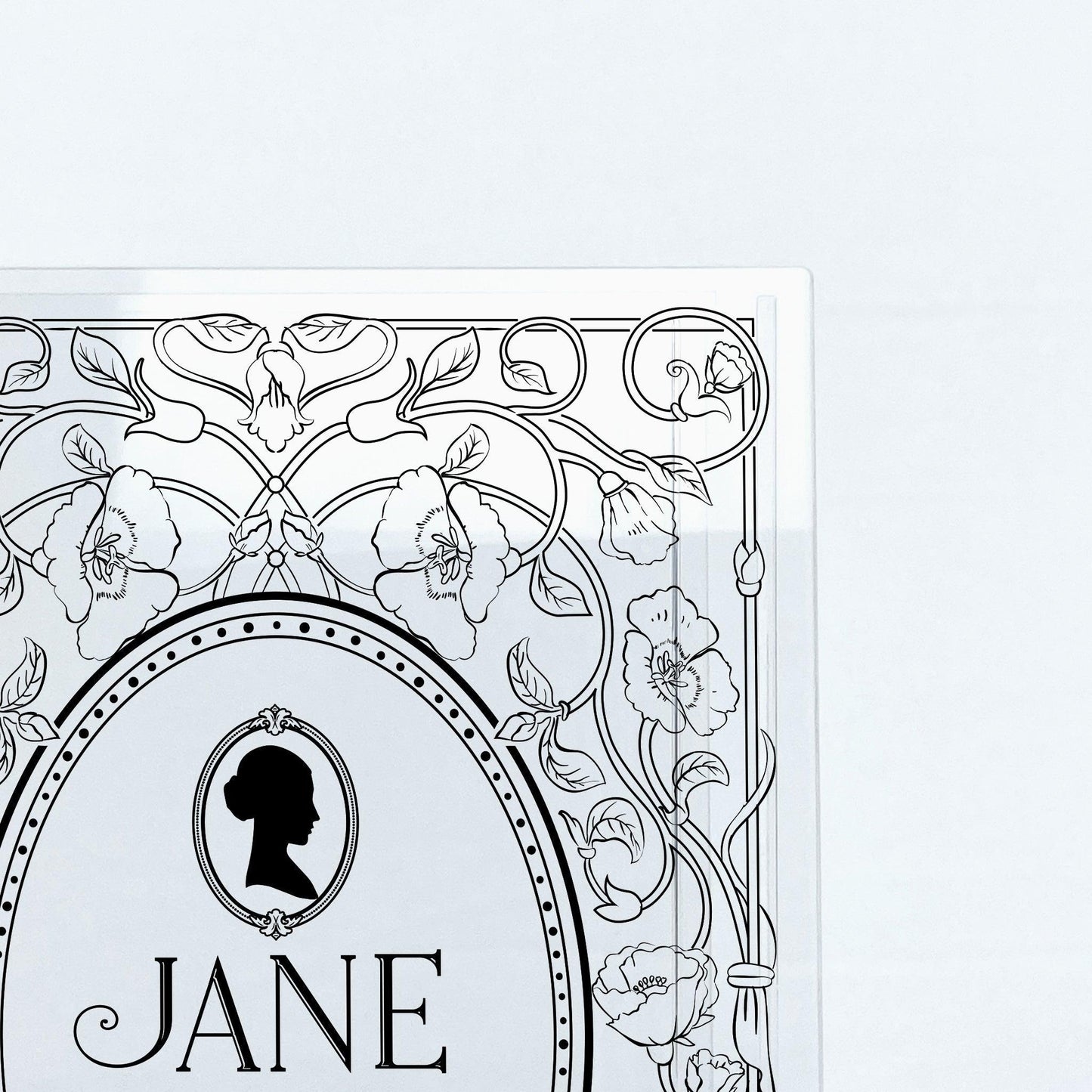 NORDORA Jane Eyre Acrylic Book Vase