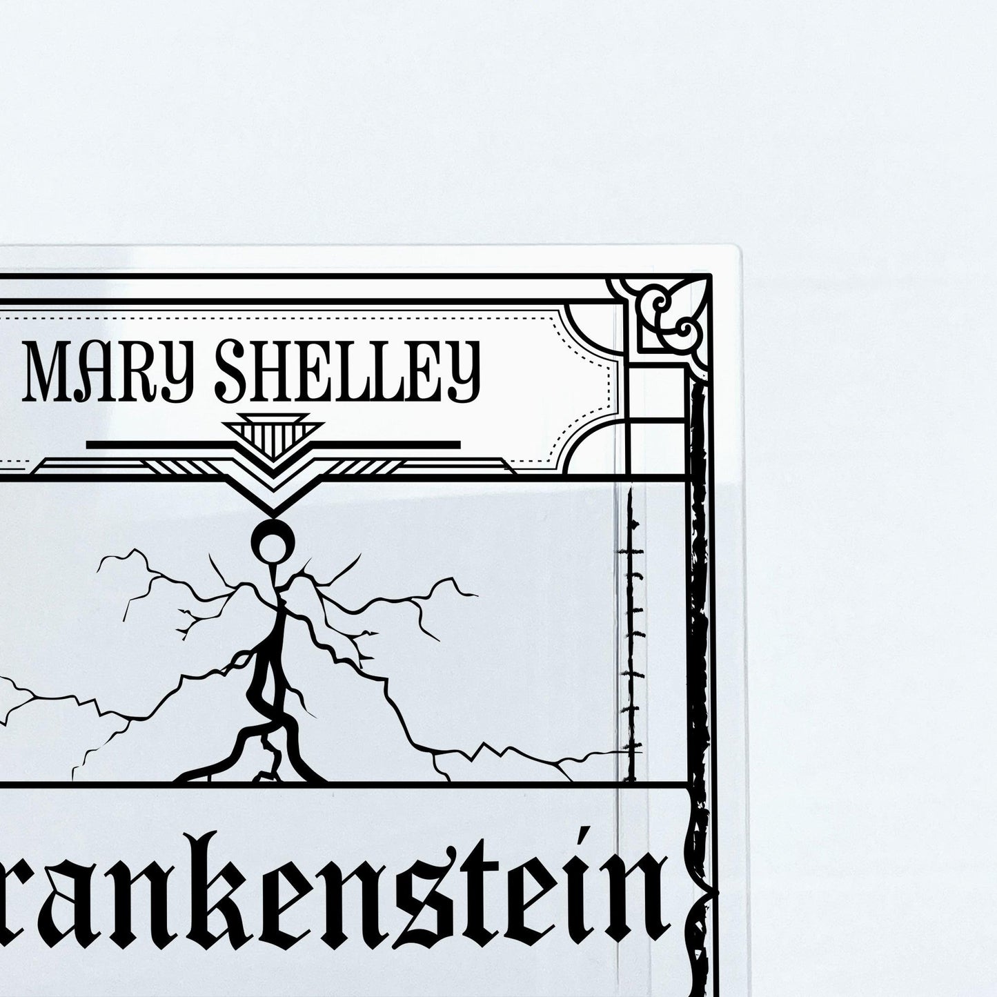 NORDORA Frankenstein Acrylic Book Vase