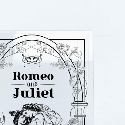 NORDORA Romeo and Juliet Acrylic Book Vase