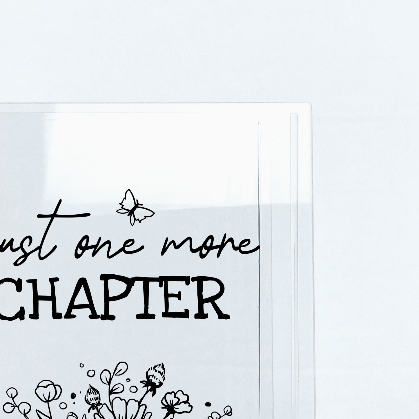NORDORA Just One More Chapter Acrylic Book Vase
