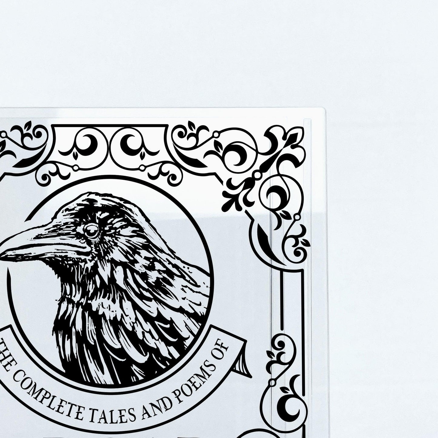 NORDORA The Complete Tales and Poems of Edgar Allan Poe Acrylic Book Vase