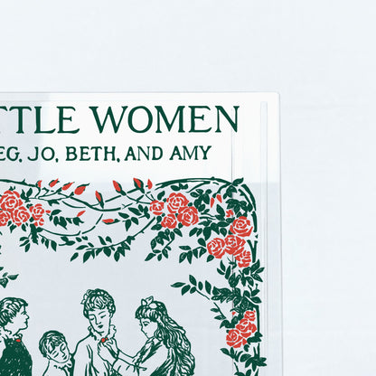 NORDORA Little Women Acrylic Book Vase