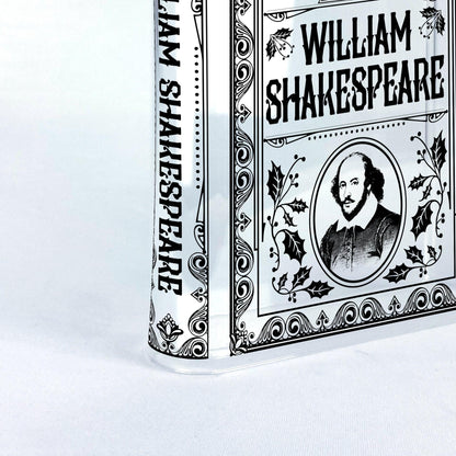NORDORA The Complete Works of William Shakespeare Acrylic Book Vase