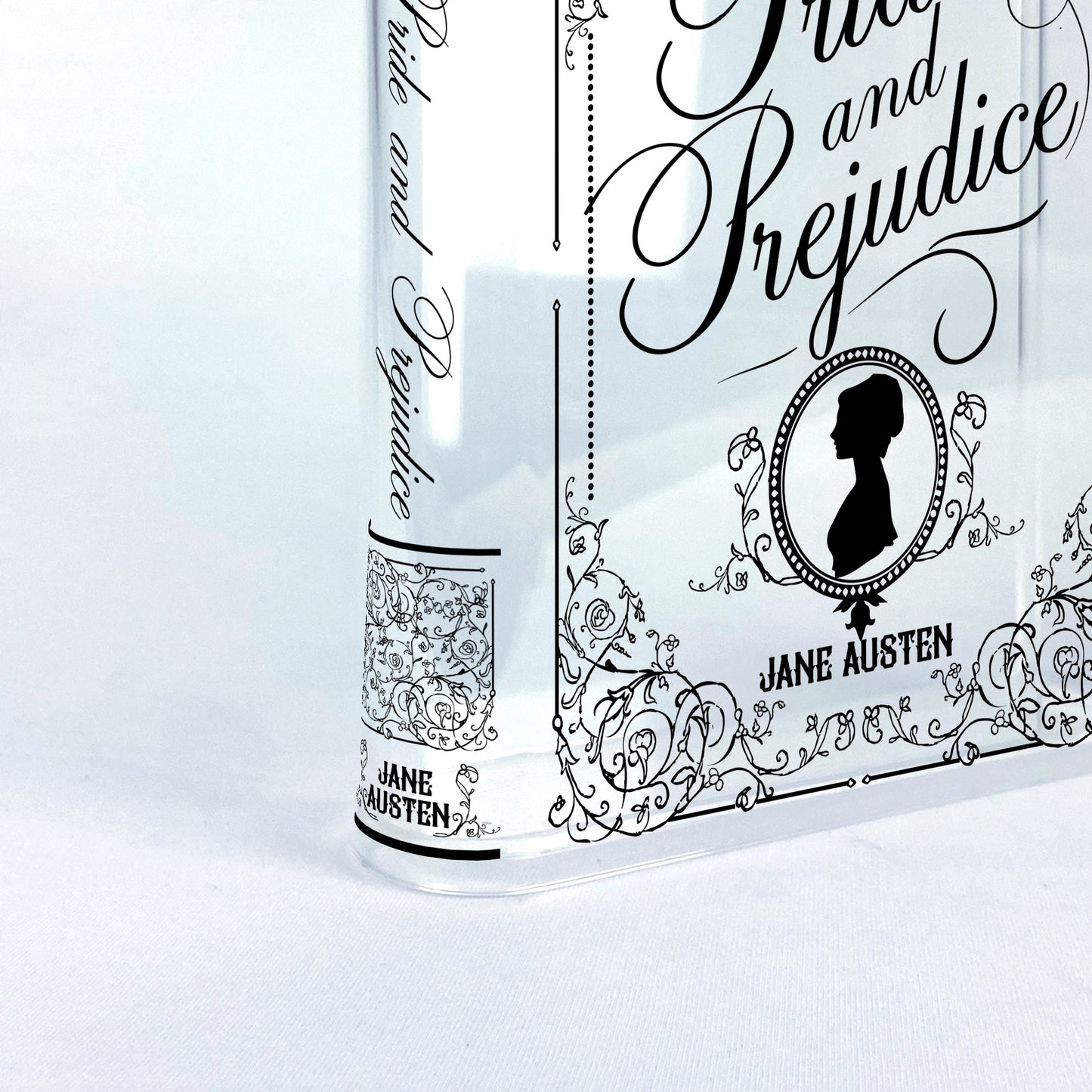 NORDORA Pride and Prejudice Acrylic Book Vase - II