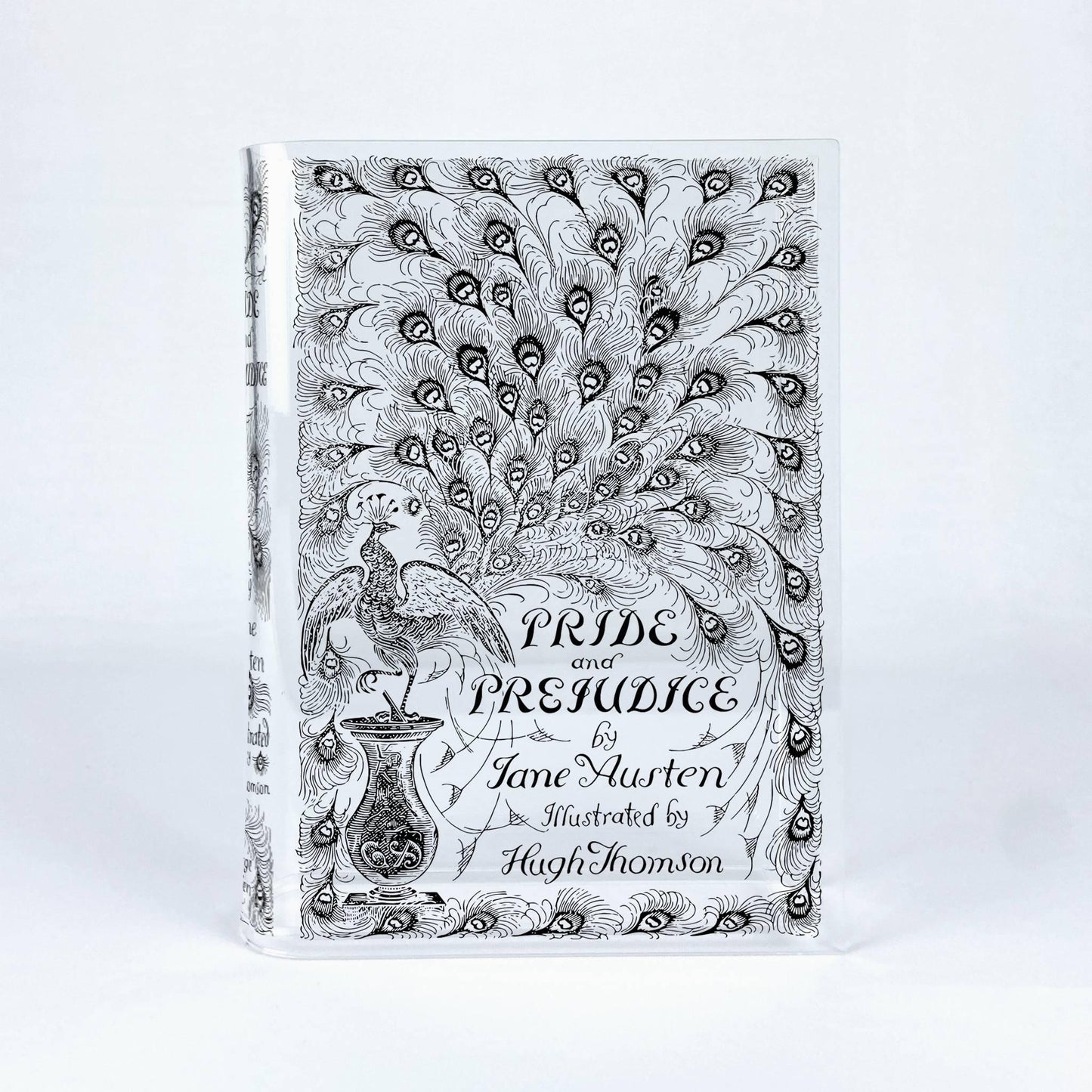 NORDORA Pride and Prejudice Acrylic Book Vase
